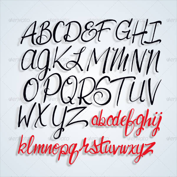 Printable Script Letters