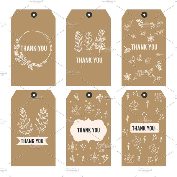 FREE 8 Thank You Tags In PSD Vector EPS