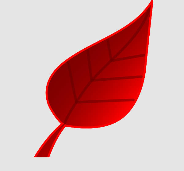 Red Leaf Clip Art