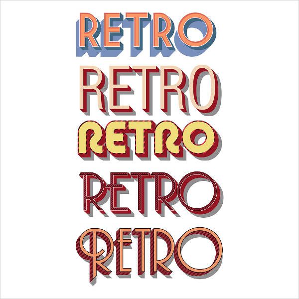 Retro Vector Graphic Styles