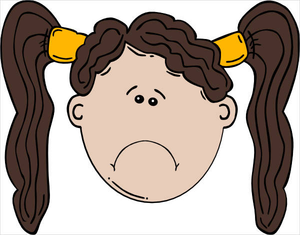 Sad Girl Clipart