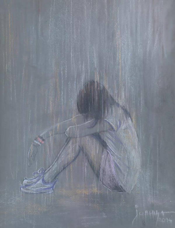 sad love paintings