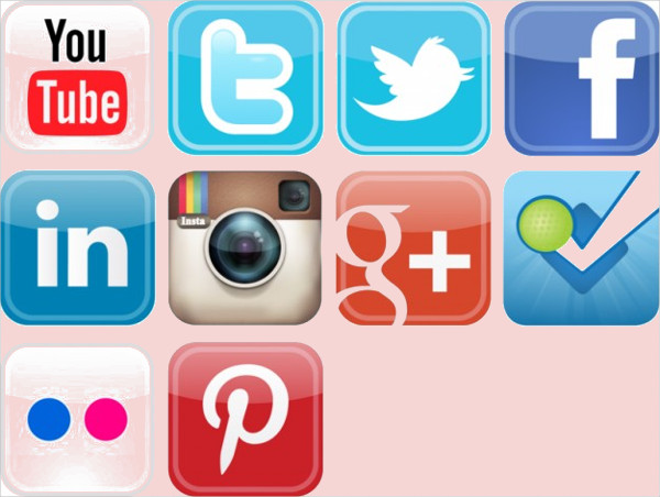 Social Media App Icons