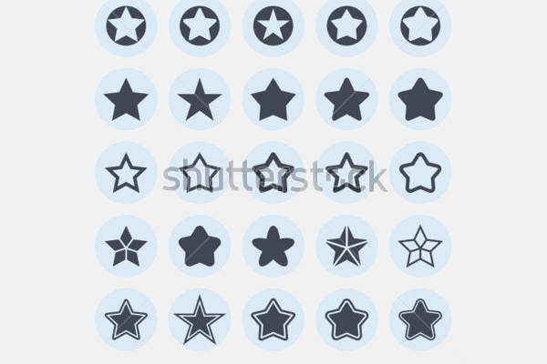 Star Flat Icons