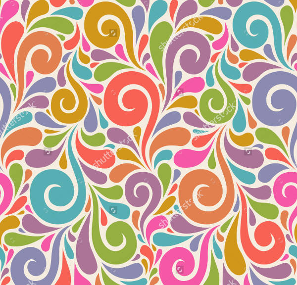 Swirl Floral Pattern