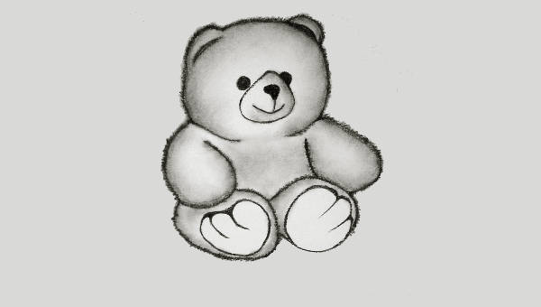 Teddy bear drawing easy on Pinterest