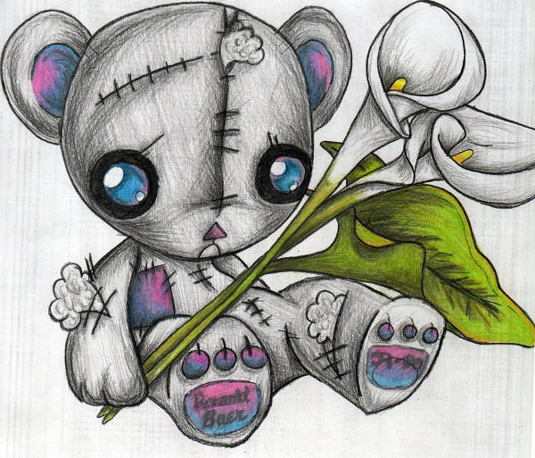 2454 Teddy Bear Tattoo Images Stock Photos  Vectors  Shutterstock