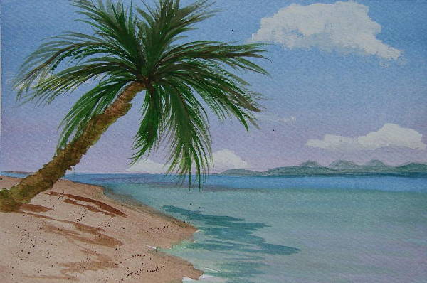 Palm Tree Painting