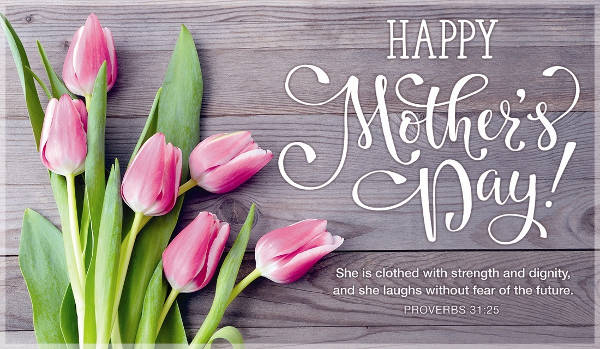 Typographical Mothers Day Greeting