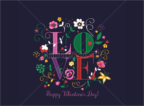 Valentines Greetings Card