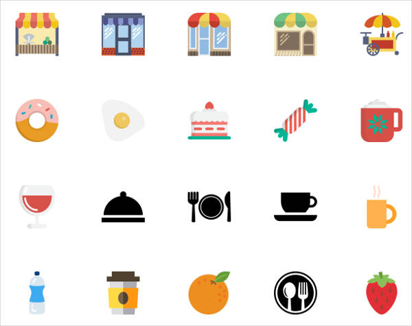 Vector Food Icons