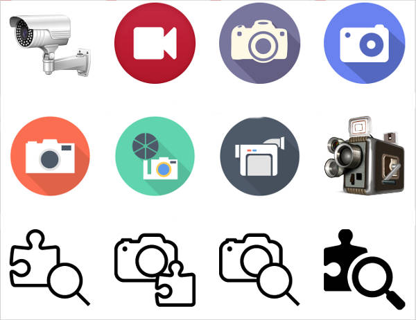 Video Camera Icons