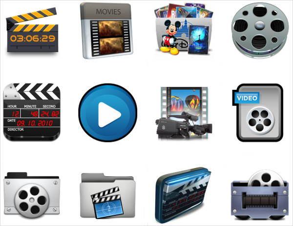 Video Studio Icons