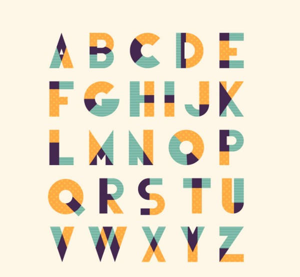 Vintage Alphabet Font