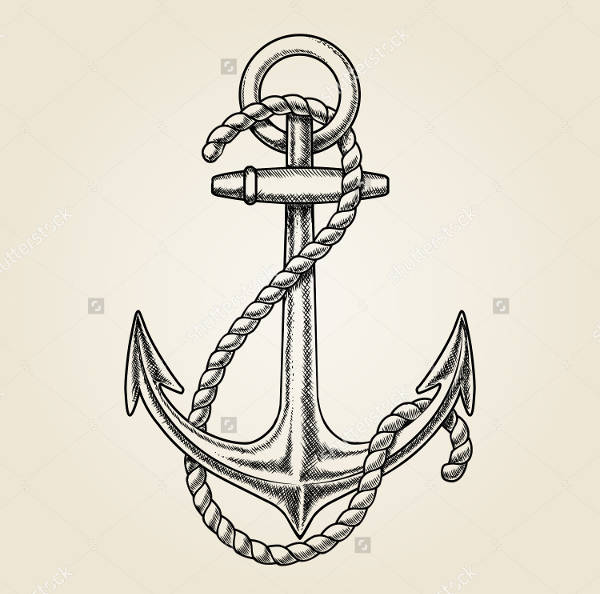 Top 105+ Images How To Draw A Anchor Step By Step Full HD, 2k, 4k