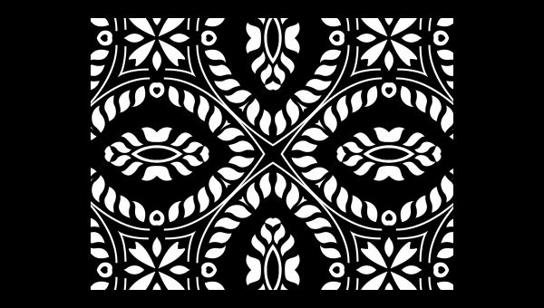 Vintage Black Pattern