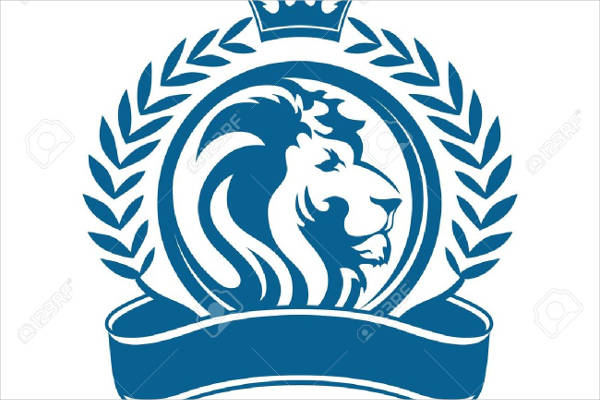 Vintage Lion Logo Design