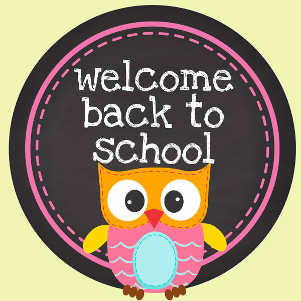 Welcome Back to School Clipart