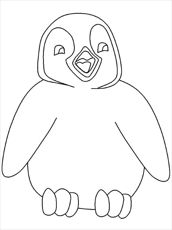FREE 8+ Penguin Coloring Pages in AI