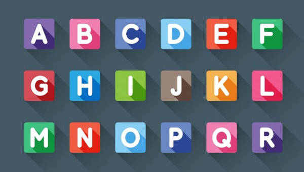 Printable letters of the alphabet