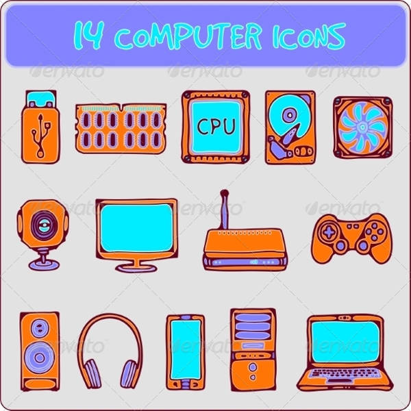 computer Wireless icons