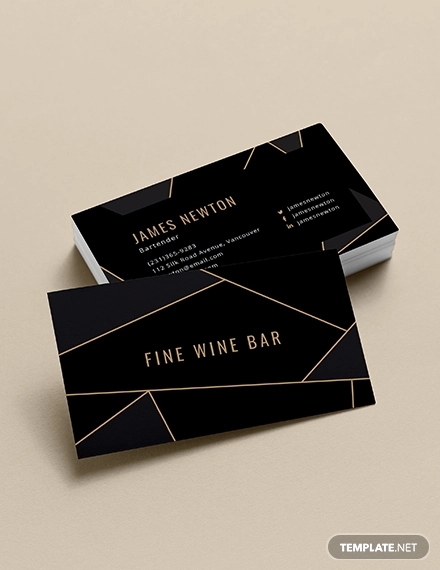 creative barttender business card1