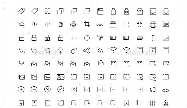 iOS and Android Vector Icons