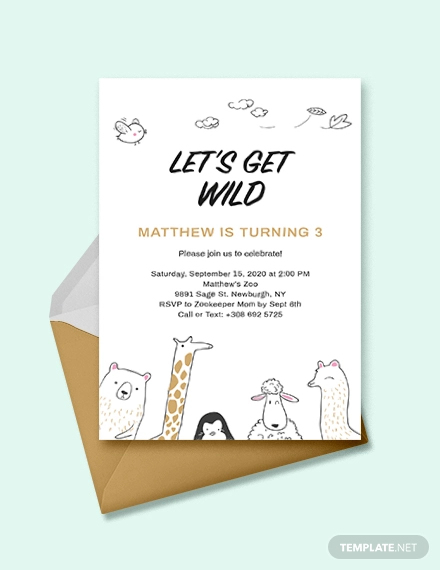 FREE 17+ Printable Party Invitations for in MS Word | PSD | AI | Vector