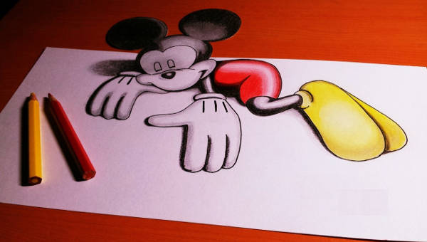 How to Draw Mickey Mouse