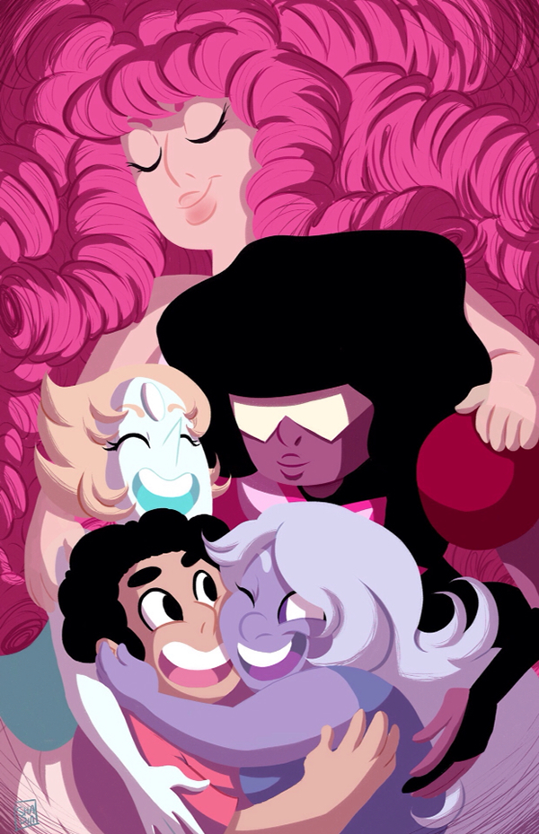 Steven and the Crystal Gems Character Design
