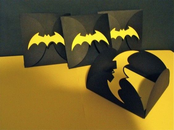 Batman Party Invitation Cards