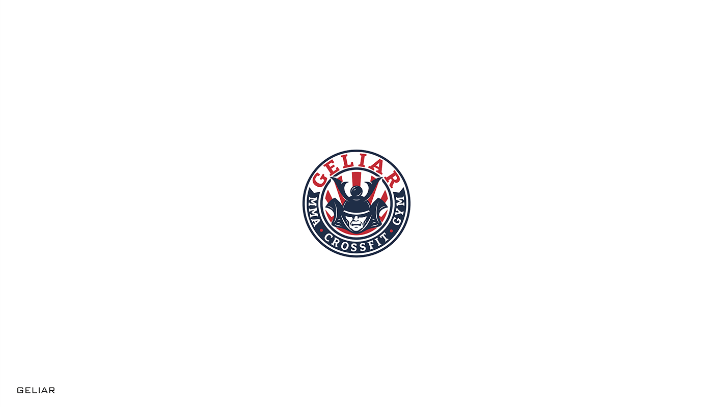 Crossfit Gym Emblem Logo