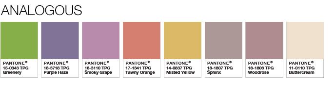 Pantone Color Pairings
