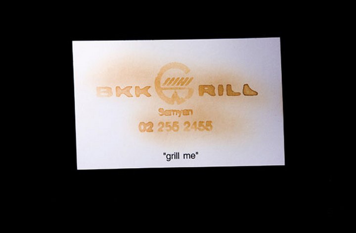 BKK Grill “Grill Me” Business Card