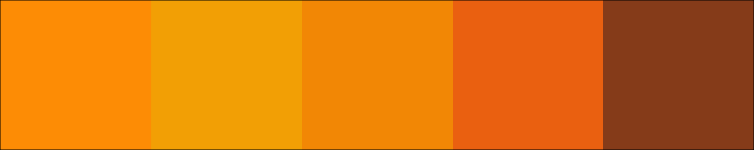 Orange Color Swatch