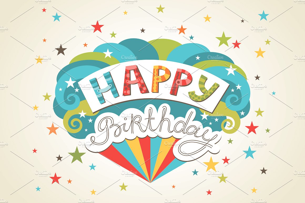 Birthday Greeting Card Design