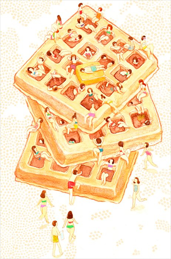 Comfort Food A Series of Food Illustrations