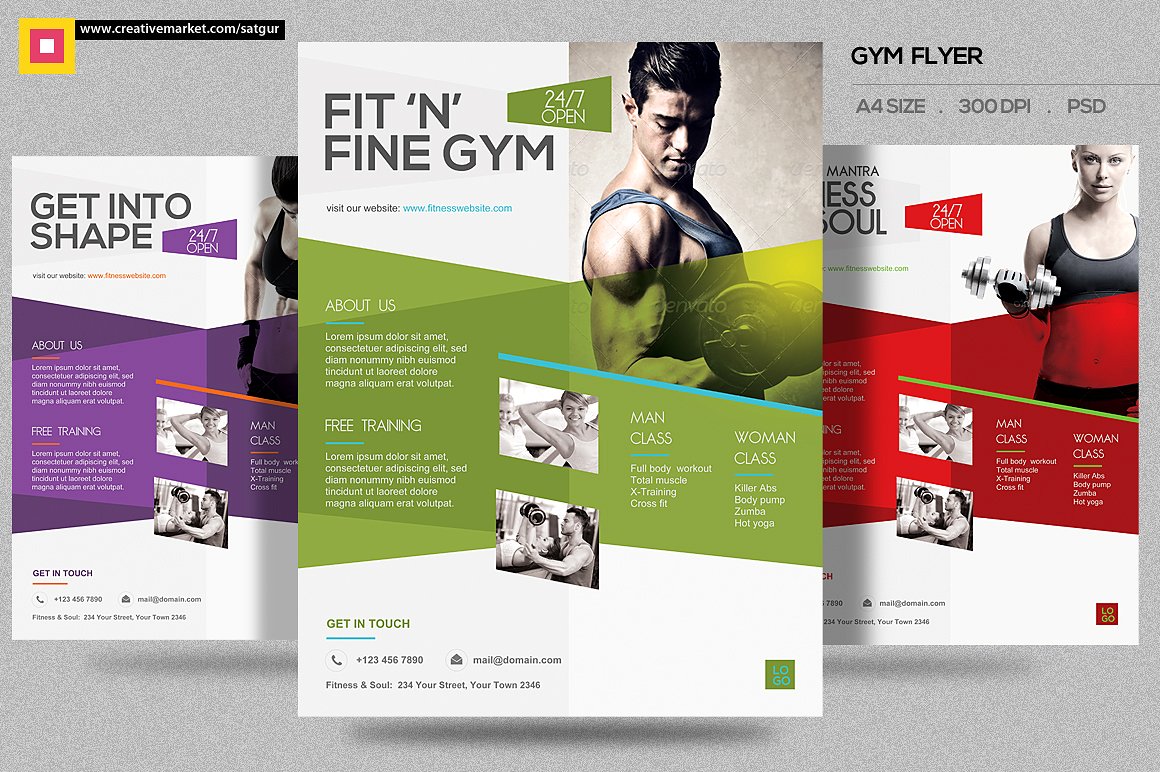 Fitness Gym Flyer