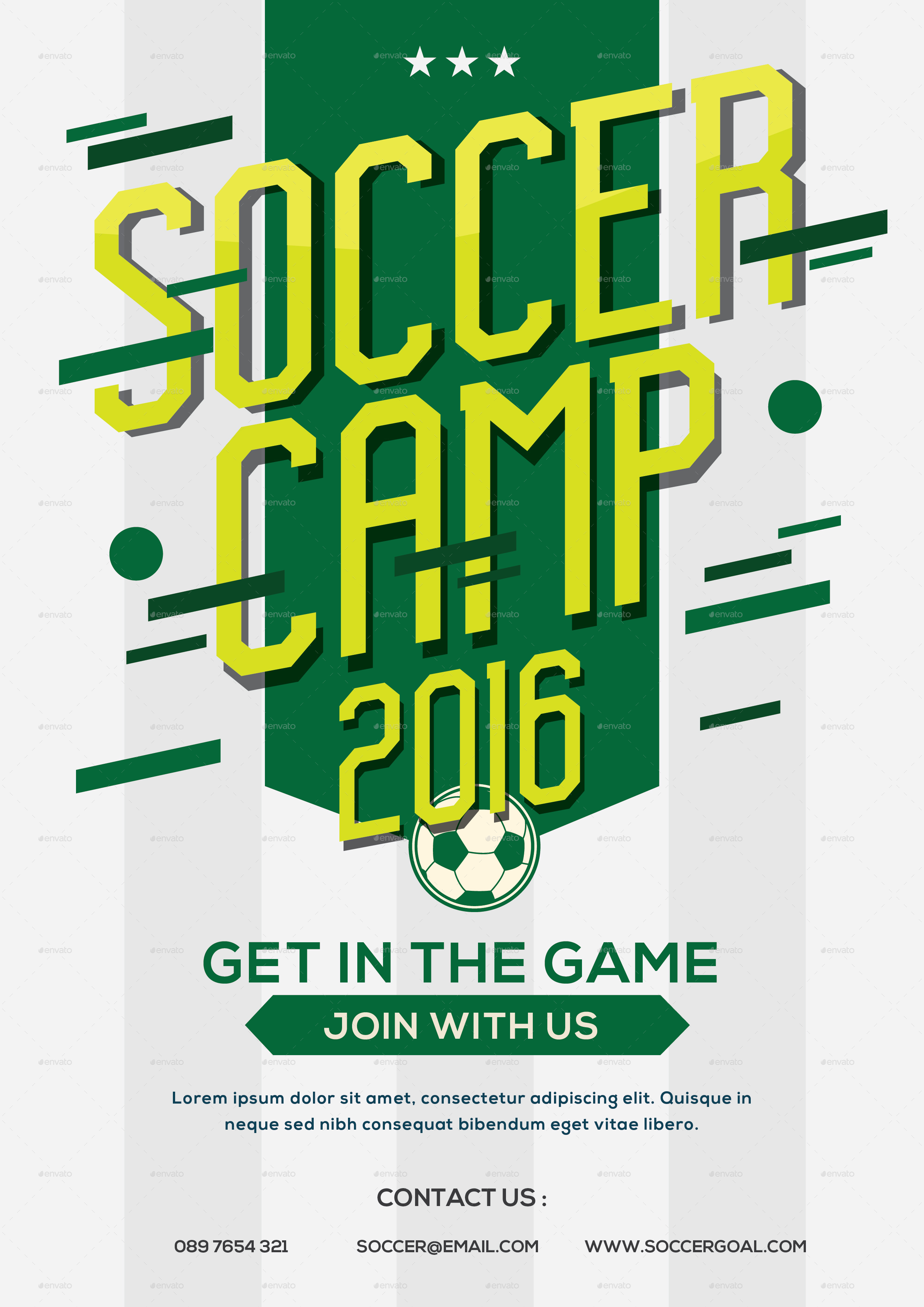 02_Soccer Flyer (Green)