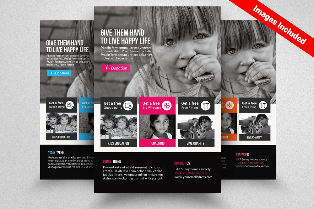 Donation Flyer Donation Template Donation (Instant Download) 