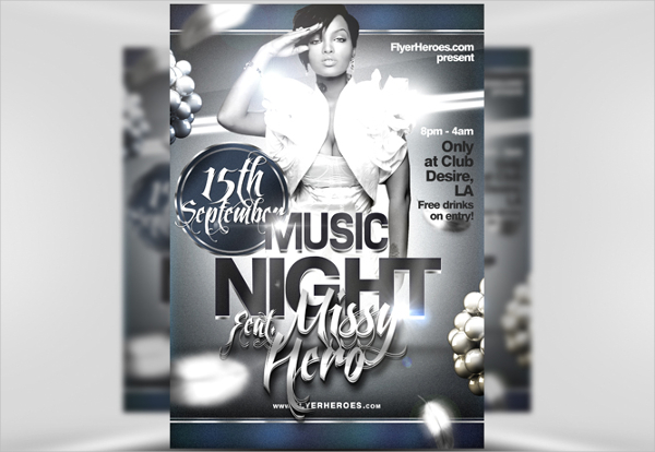 Music Night Flyer