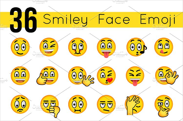 Smiley Emoji Vector Icons