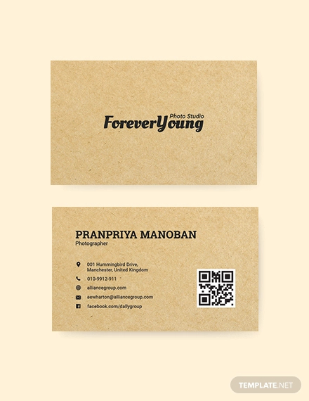 vintage style business card1