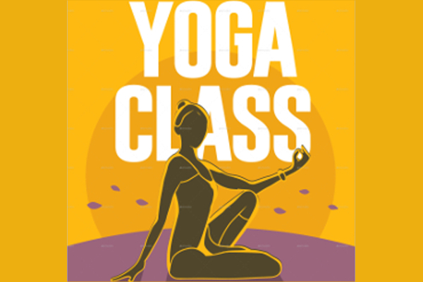 Yoga Class Flyer design