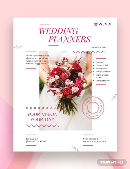 FREE 26+ Elegant PSD Wedding Flyer Templates in MS Word | AI | EPS