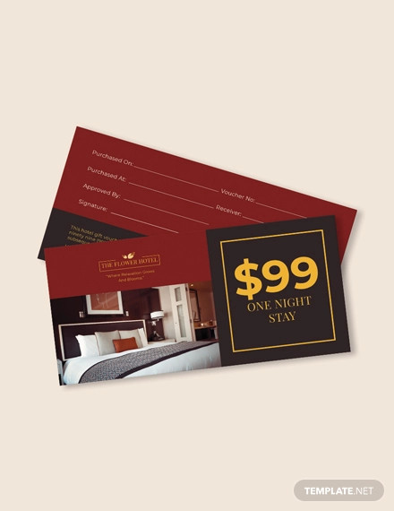 hotel gift voucher